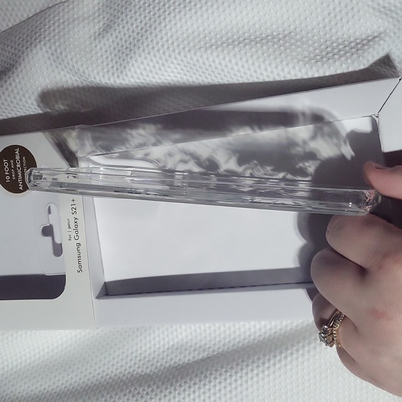 Samsung Galaxy S21+ 5G Rifle Paper Co. phone case, blue floral - Picture 3 of 4